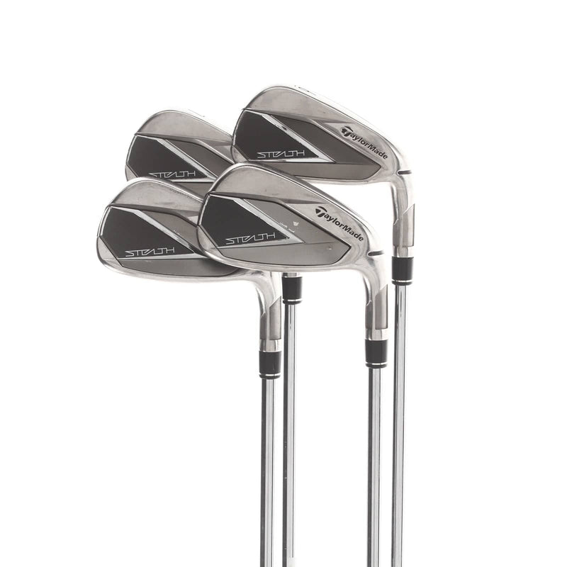 TaylorMade Stealth Steel Mens Right Hand Irons 6-9 Stiff - KBS Max MT S 85