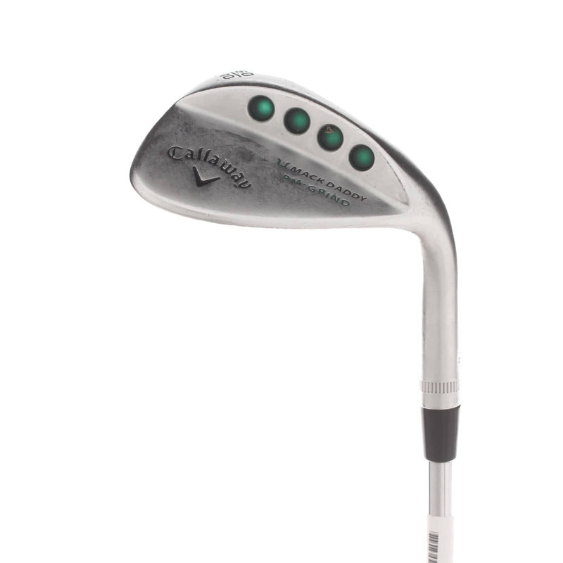 Callaway Mack Daddy PM Grind Steel Mens Right Hand Lob Wedge 60* 10 Bounce PM Grind Wedge - KBS Tour-V