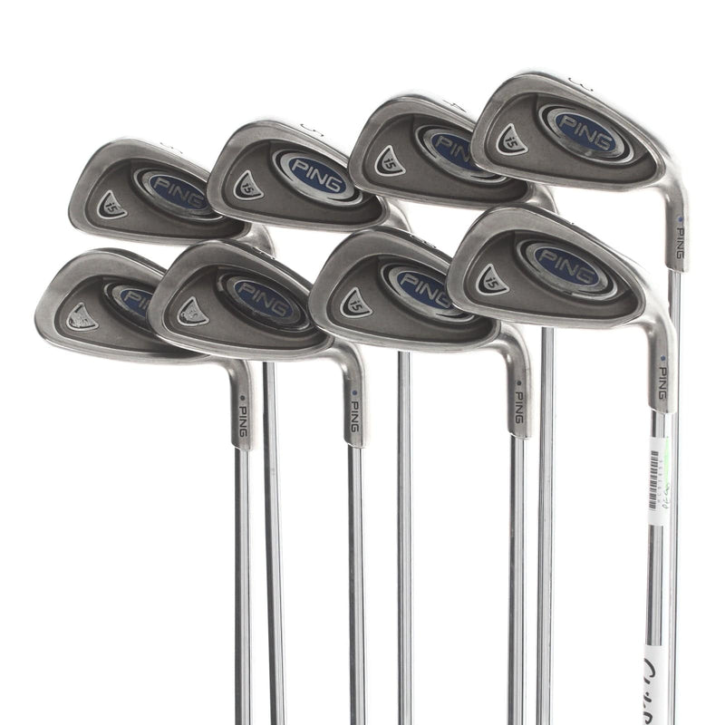 Ping i5 Steel Mens Right Hand Irons 3-PW Blue Dot 0.75* Upright Regular - Ping