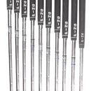 Ping Eye 2 BeCu Steel Mens Right Hand Irons 2-SW Red Dot 1* Flat Lite - Ping ZZ Lite