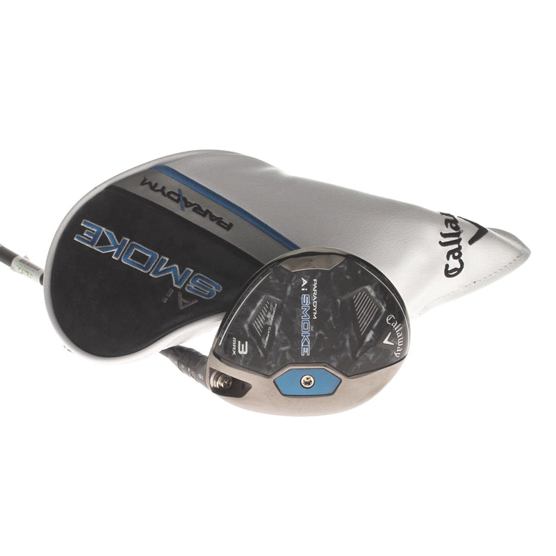 Callaway Paradym Ai Smoke Graphite Mens Right Hand Fairway 3 Wood 15* Stiff - Tensei AV Series Blue 65