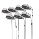TaylorMade Qi Steel Mens Right Hand Irons 5-SW Regular - KBS Max MT R 85
