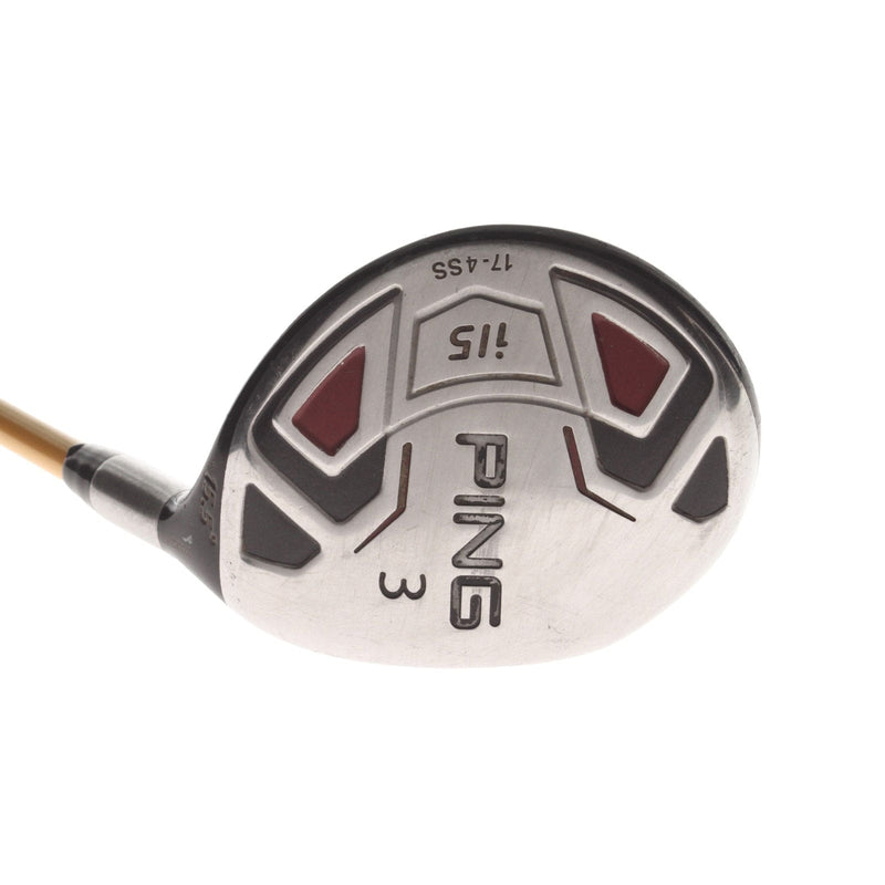 Ping i15 Graphite Mens Right Hand Fairway 3 Wood 15.5* Tour Stiff - UST Mamiya Proforce