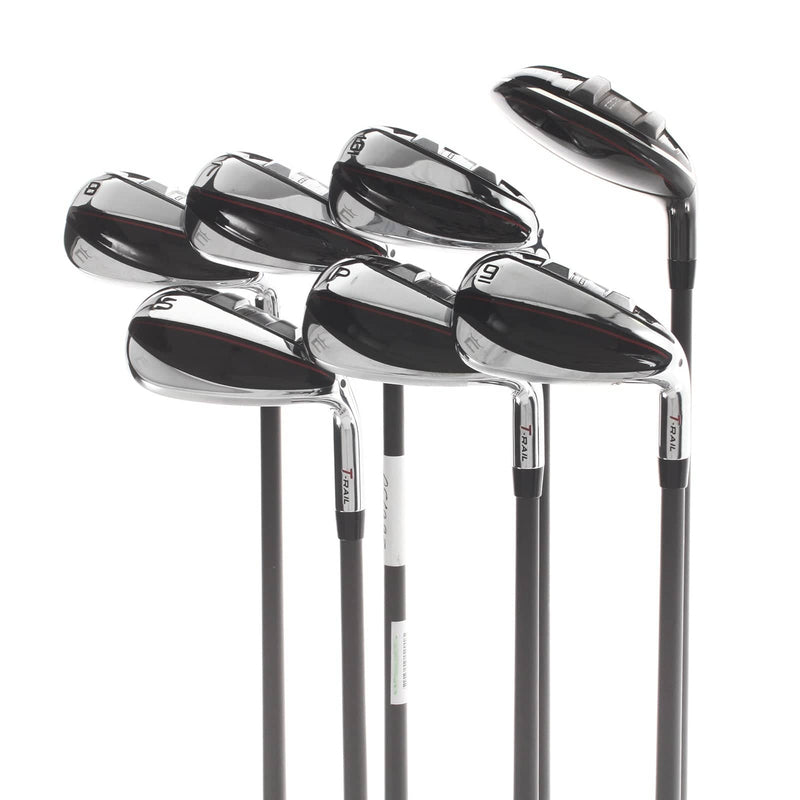 Cobra T-Rail 2023 Graphite Mens Right Hand Irons 5-SW Regular - Cobra Ultralite 50g