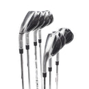 TaylorMade Qi Steel Mens Left Hand Irons 5-SW  Regular - KBS Max