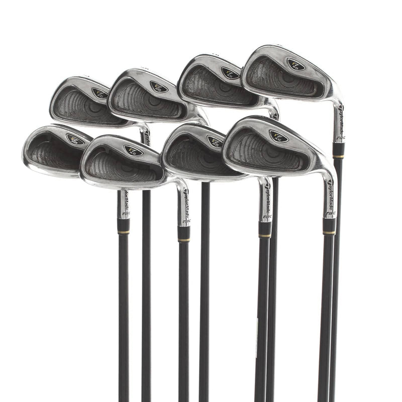 TaylorMade r7 XD Graphite Mens Right Hand Irons 4-SW Stiff - TaylorMade r7 55g