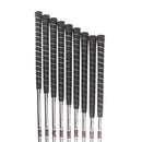 Wilson Deep Red Steel Mens Right Hand Irons 3-SW Regular - True Temper