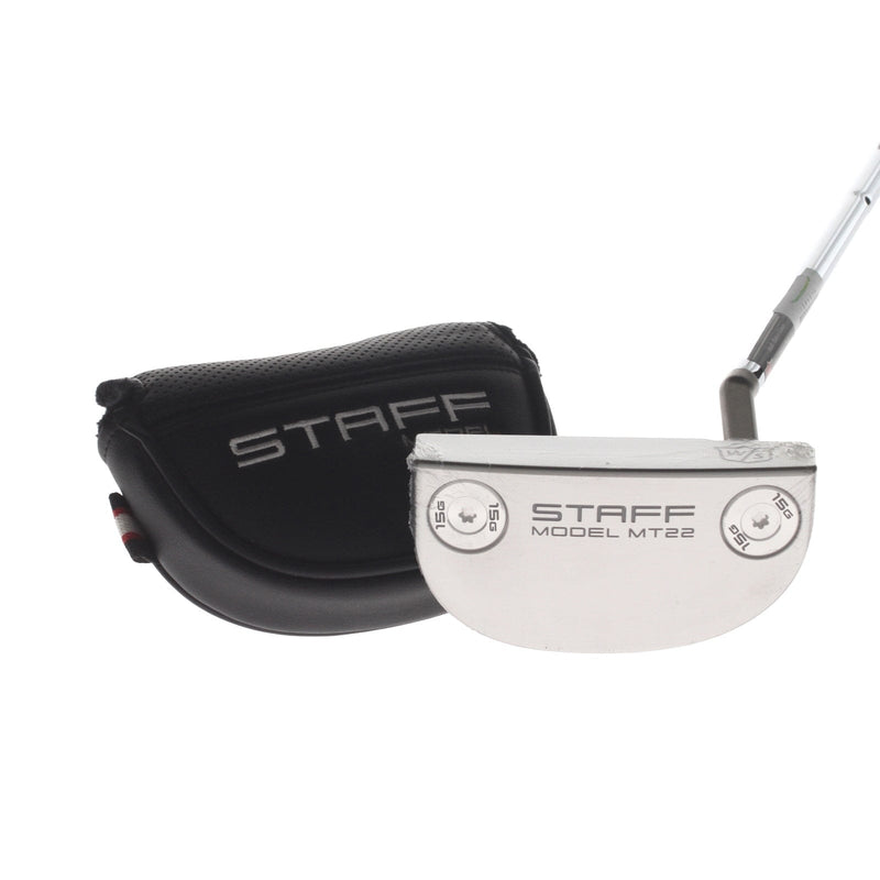 Wilson Staff Model MT22 Mens Right Hand Putter 34" Mallet - Lamkin Deep Etched