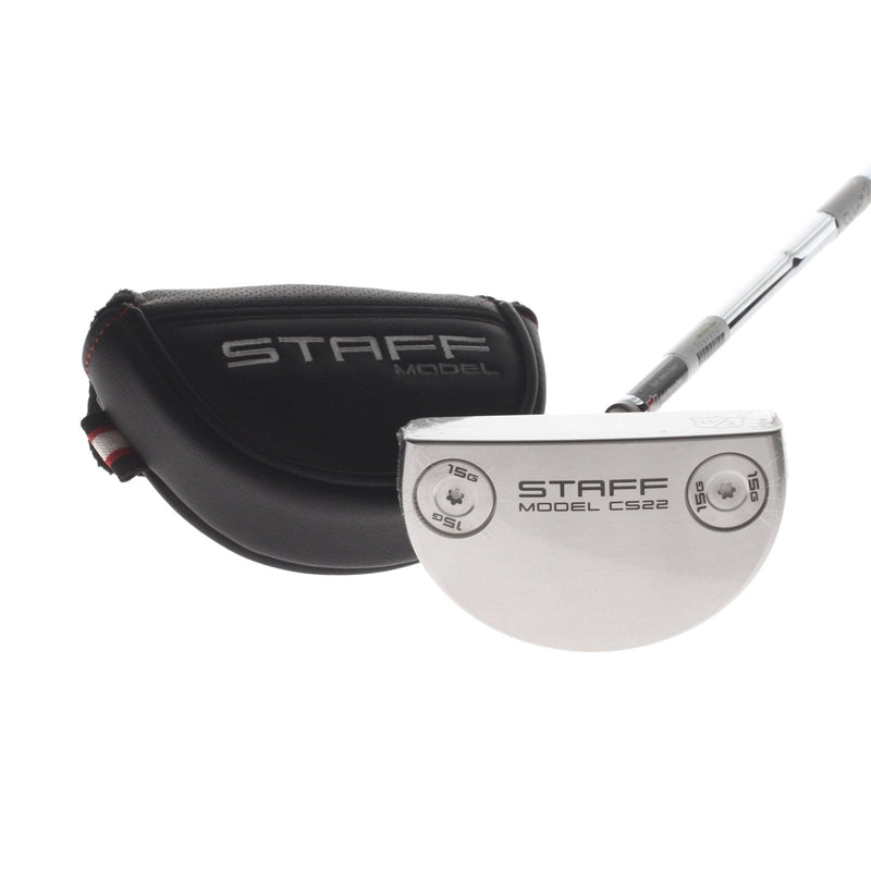 Wilson Staff Model CS22 Mens Right Hand Putter 34" Mallet - Lamkin Deep Etched