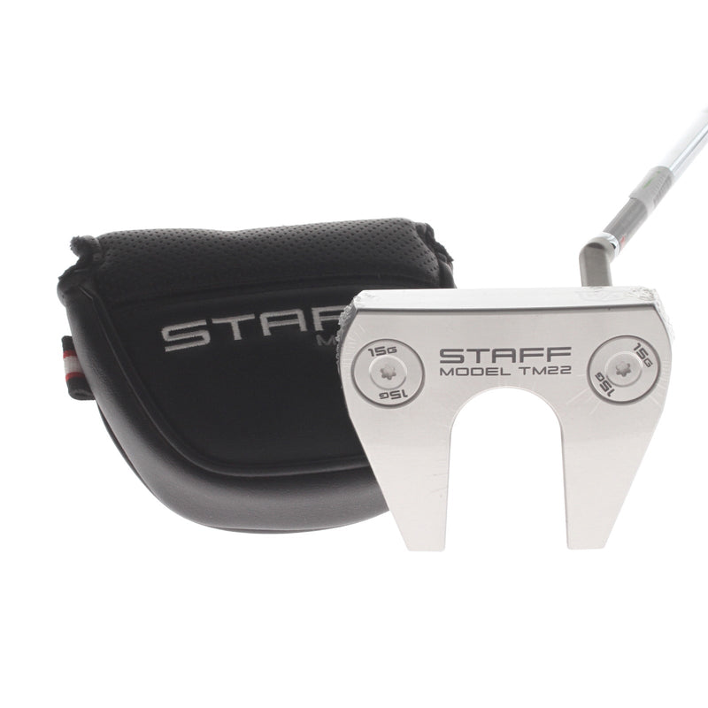 Wilson Staff Model TM22 Mens Right Hand Putter 34" Mallet - Lamkin Deep Etched