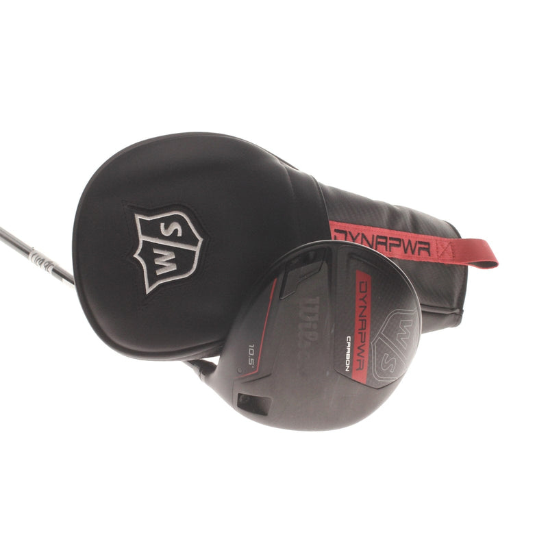 Wilson Dynapower Carbon 2023 Graphite Mens Right Hand Driver 10.5* Stiff - HZRDUS RDX Smoke Red 6.0 50g
