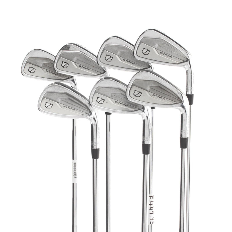 Wilson Staff Model CB 2024 Steel Mens Right Hand Irons 4-PW Extra Stiff - True Temper AMT White