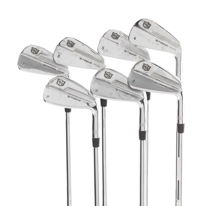 Wilson Staff Model Blade 2024 Steel Mens Right Hand Irons 4-PW Extra Stiff - KBS Tour-V 130