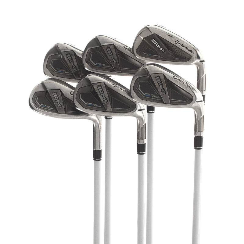 TaylorMade Sim2 Max OS Graphite Ladies Right Hand Irons 6-SW Ladies - Aldila NV 45