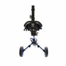 Clicgear 4 3-Wheel Push/Pull Trolley - Black/Blue