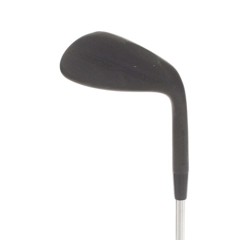 Cobra Snakebite Black 2023 Steel Mens Right Hand Lob Wedge 58* 8 Bounce Versatile Grind Stiff - KBS Hi-Rev 2.0 125