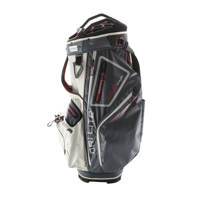 Big Max Dri Lite 14.0 Tour Cart Bag - Blue/White/Red