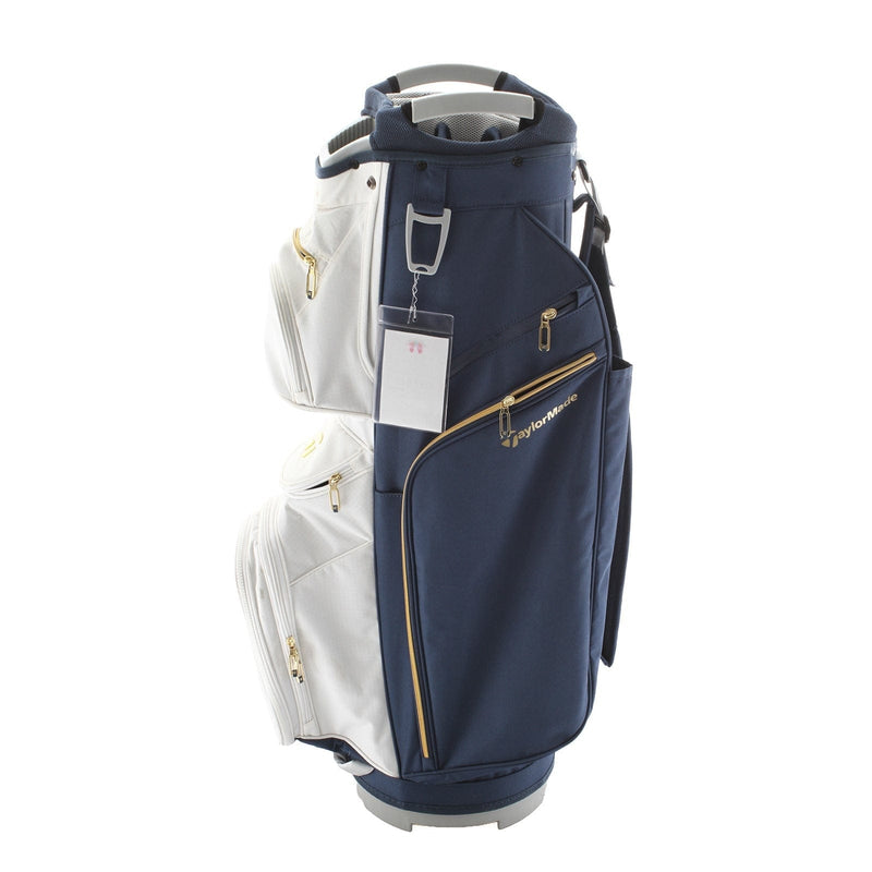 TaylorMade Kalea Gold Cart Bag - Blue/White/Gold