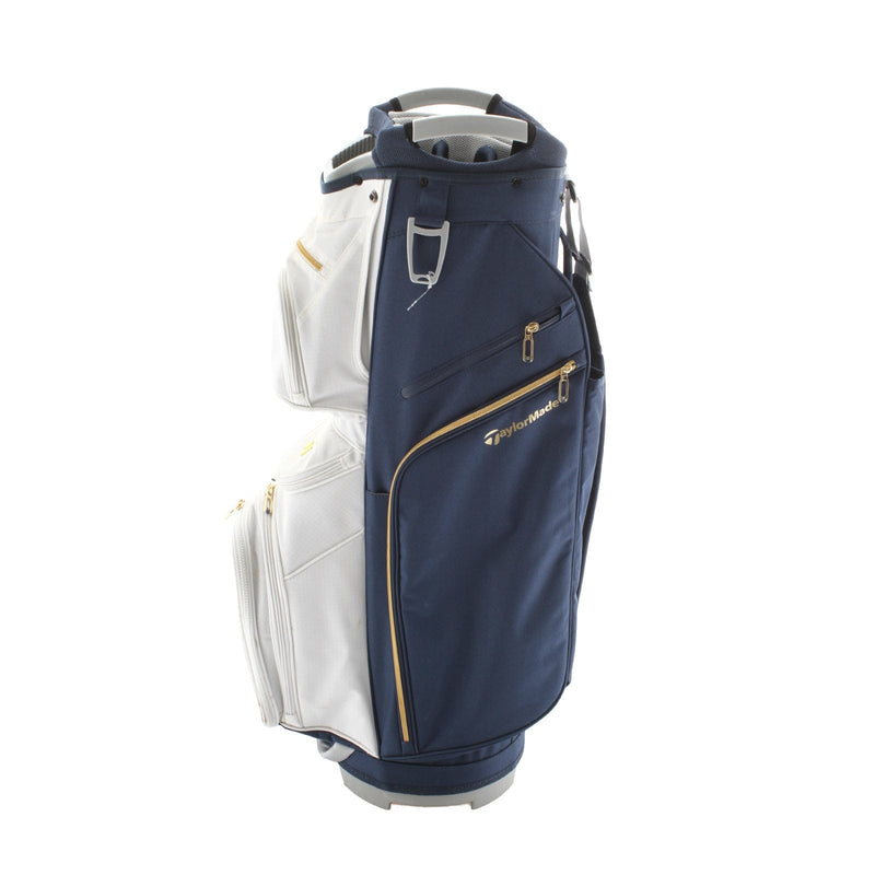 TaylorMade Kalea Gold Cart Bag - Blue/White/Gold