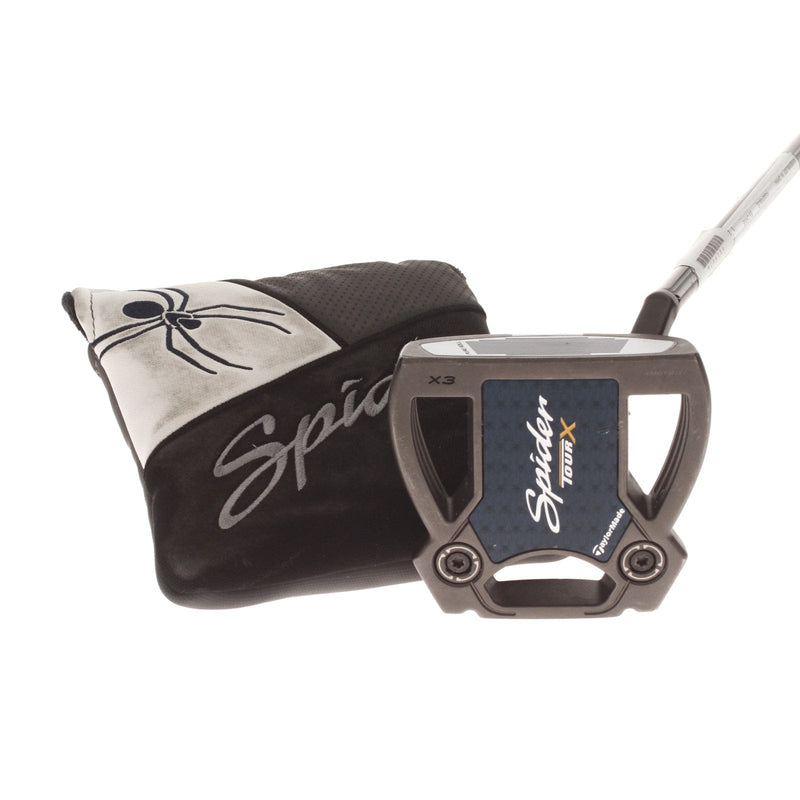 TaylorMade Spider Tour X Mens Right Hand Putter 34" Mallet KBS - Super Stroke Pistol 1.0