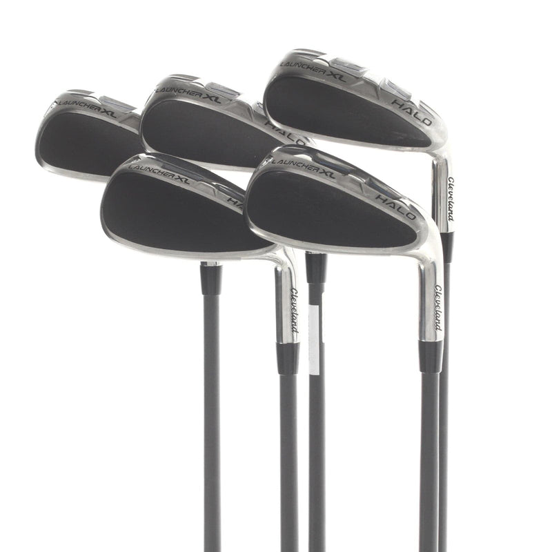 Cleveland Launcher XL Halo Graphite Mens Right Hand Irons 6-PW Regular - Project X Cypher Sixty 5.5