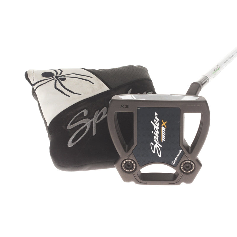 TaylorMade Spider Tour X Mens Right Hand Putter 34" Mallet KBS - Super Stroke Pistol 1.0