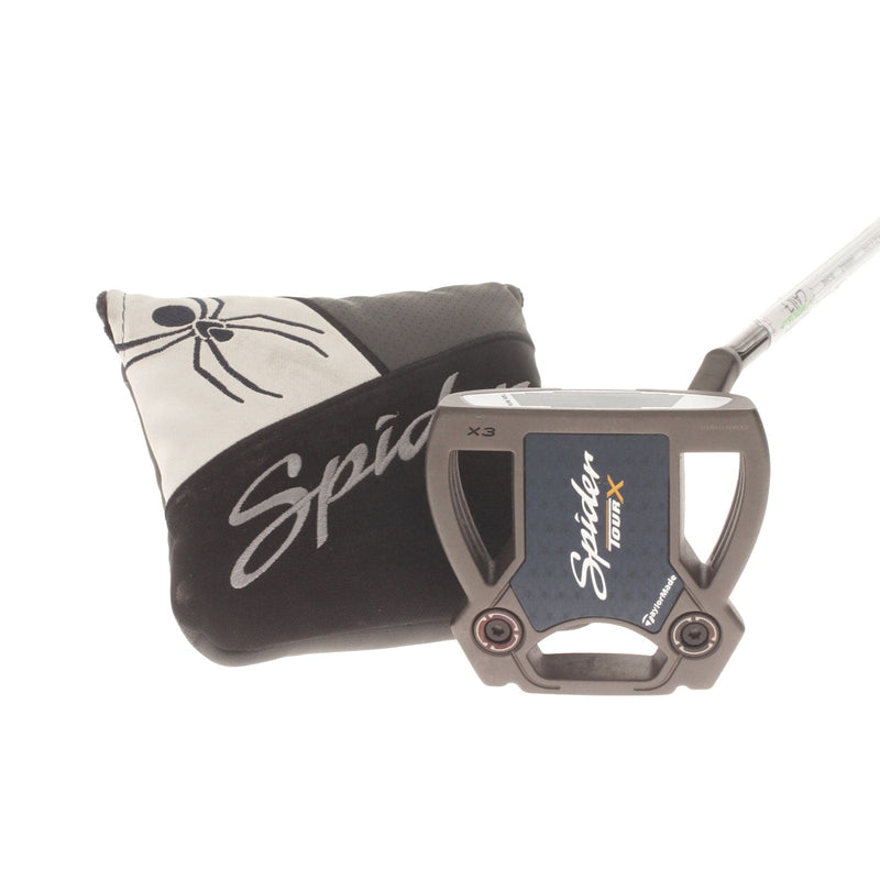 TaylorMade Spider Tour X Mens Right Hand Putter 34" Mallet KBS - Super Stroke Pistol 1.0