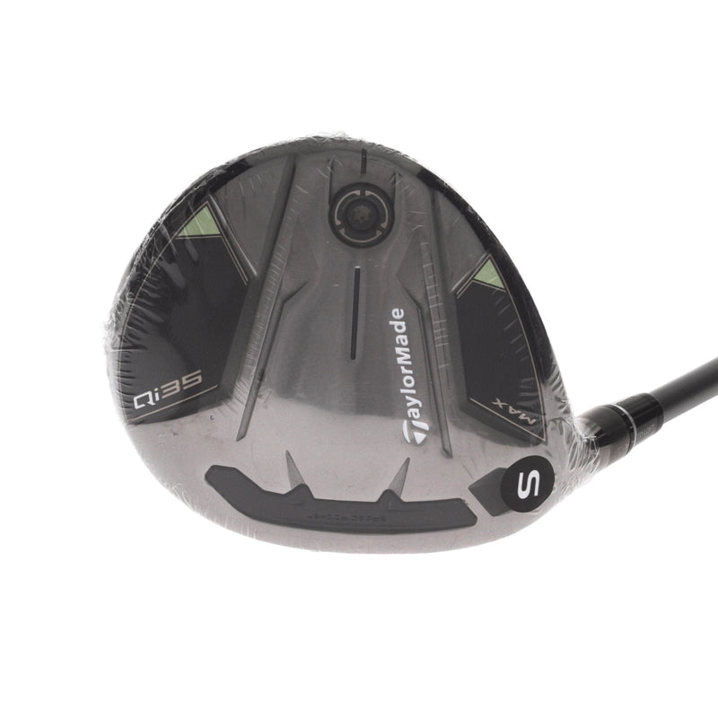 TaylorMade Qi35 Max Graphite Mens Left Hand Fairway 5 Wood 18.5* Stiff - Fujikura AirSpeeder 50-S