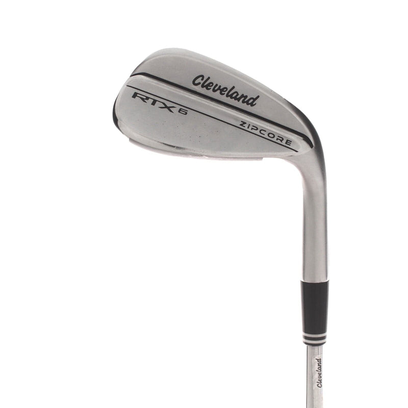 Cleveland RTX 6 Steel Mens Right Hand Gap Wedge 50* 10 Bounce Mid Grind Wedge - Dynamic Gold Spinner