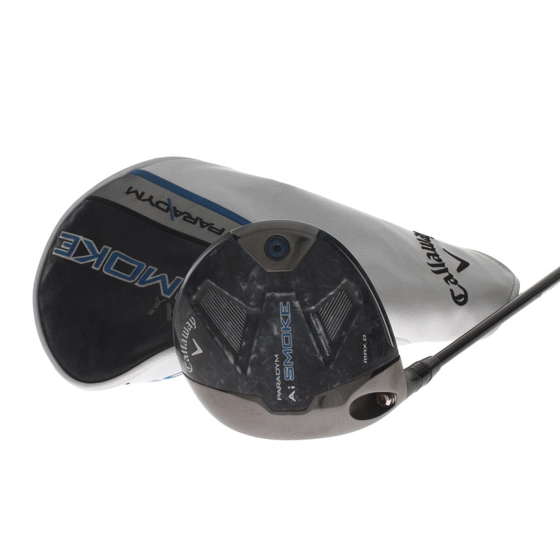 Callaway Paradym Ai Smoke Max D Graphite Mens Left Hand Driver 10.5* Stiff - HZRDUS 6.0 60g