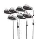 TaylorMade Qi Steel Mens Right Hand Irons 5-SW  Stiff - KBS Max MT 85