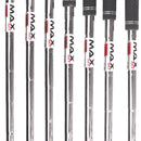 TaylorMade Qi Steel Mens Right Hand Irons 5-SW  Stiff - KBS Max MT 85