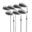 TaylorMade Qi Steel Mens Right Hand Irons 5-SW  Stiff - KBS Max MT 85