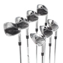 TaylorMade Qi Steel Mens Right Hand Irons 5-SW  Stiff - KBS Max MT 85