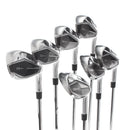TaylorMade Qi Steel Mens Right Hand Irons 5-SW  Stiff - KBS Max MT 85