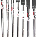 TaylorMade Qi Steel Mens Right Hand Irons 5-SW  Stiff - KBS Max MT 85