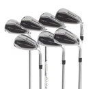 TaylorMade Qi Steel Mens Right Hand Irons 5-SW  Stiff - KBS Max MT 85