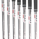 TaylorMade Qi Steel Mens Right Hand Irons 5-SW  Stiff - KBS Max MT 85