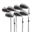 TaylorMade Qi Steel Mens Right Hand Irons 5-SW  Stiff - KBS Max MT 85
