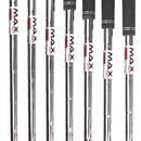 TaylorMade Qi Steel Mens Right Hand Irons 5-SW  Stiff - KBS Max MT 85