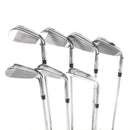 TaylorMade Qi Steel Mens Left Hand Irons 5-SW  Regular - KBS Max MT 85