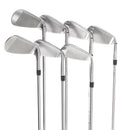 TaylorMade Qi Steel Mens Left Hand Irons 5-SW  Regular - KBS Max MT 85