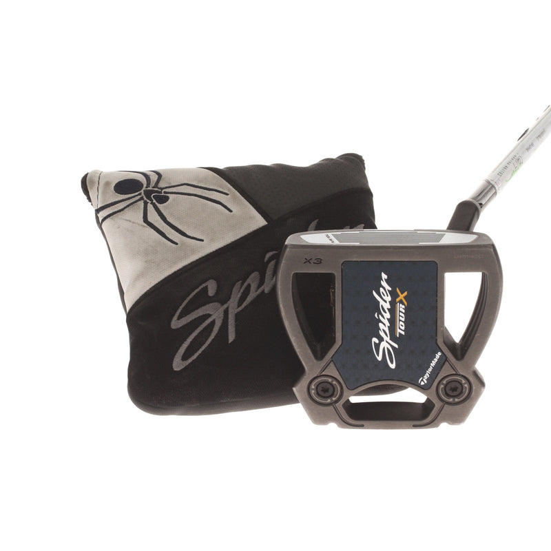 TaylorMade Spider Tour X Mens Right Hand Putter 34" Mallet KBS - Super Stroke Pistol 1.0