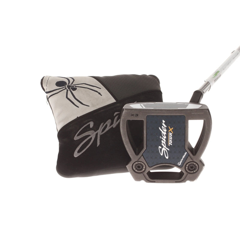 TaylorMade Spider Tour X Mens Right Hand Putter 34" Mallet KBS - Super Stroke Pistol 1.0