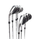 TaylorMade Qi Steel Mens Left Hand Irons 5-SW  Regular - KBS Max 85