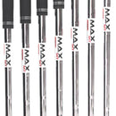 TaylorMade Qi Steel Mens Left Hand Irons 5-SW  Regular - KBS Max 85