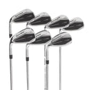 TaylorMade Qi Steel Mens Left Hand Irons 5-SW  Regular - KBS Max 85