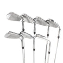 TaylorMade Qi Steel Mens Left Hand Irons 5-SW  Regular - KBS Max 85
