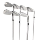 TaylorMade Qi Steel Mens Left Hand Irons 5-SW  Regular - KBS Max 85