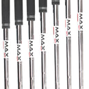 TaylorMade Qi Steel Mens Left Hand Irons 5-SW  Regular - KBS Max 85